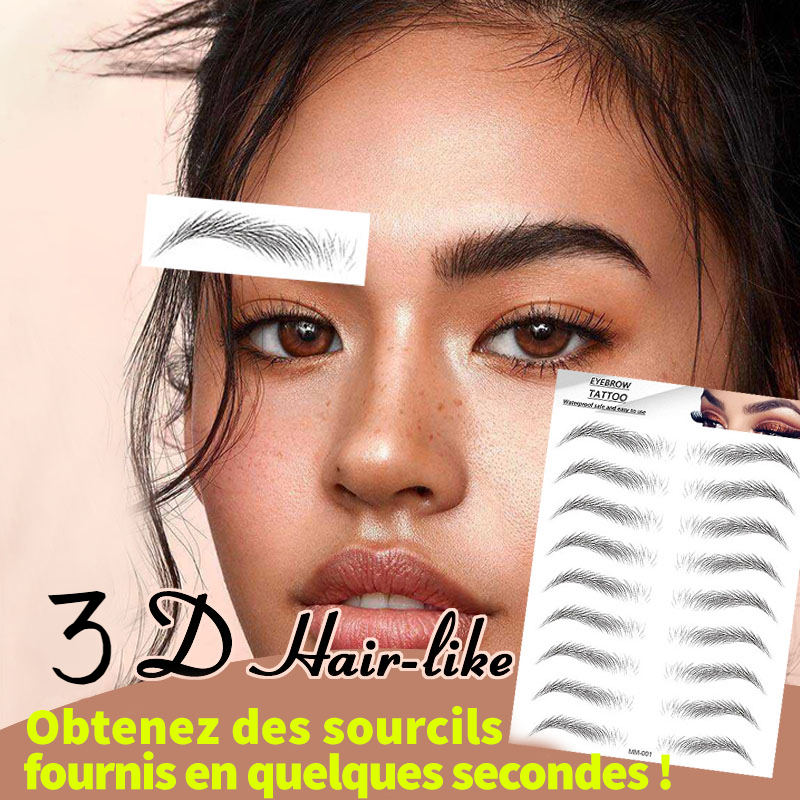 Online Store Paires Sourcils Tatouage D Coller D