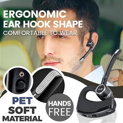 casque sans fil Bluetooth, avec commande vocale, suppression du bruit