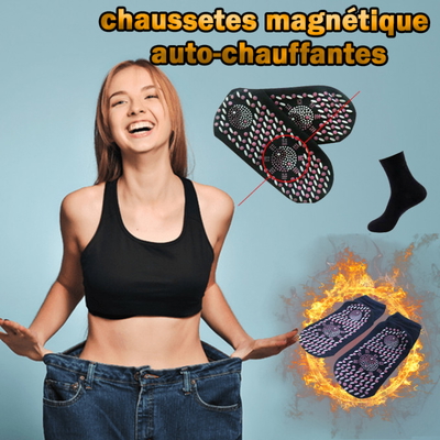 Chaussettes De Thérapie Magnétique Auto-chauffante