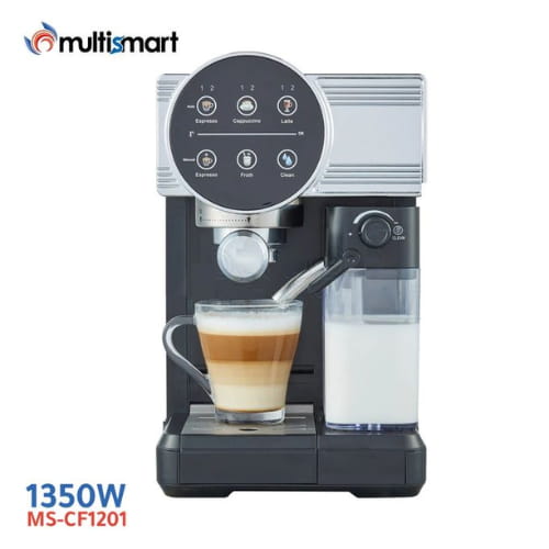 Machine à café 3en1, cafetière expresso tout en un 1.8L 1350w 20Bar-Multismart MS-CF1201