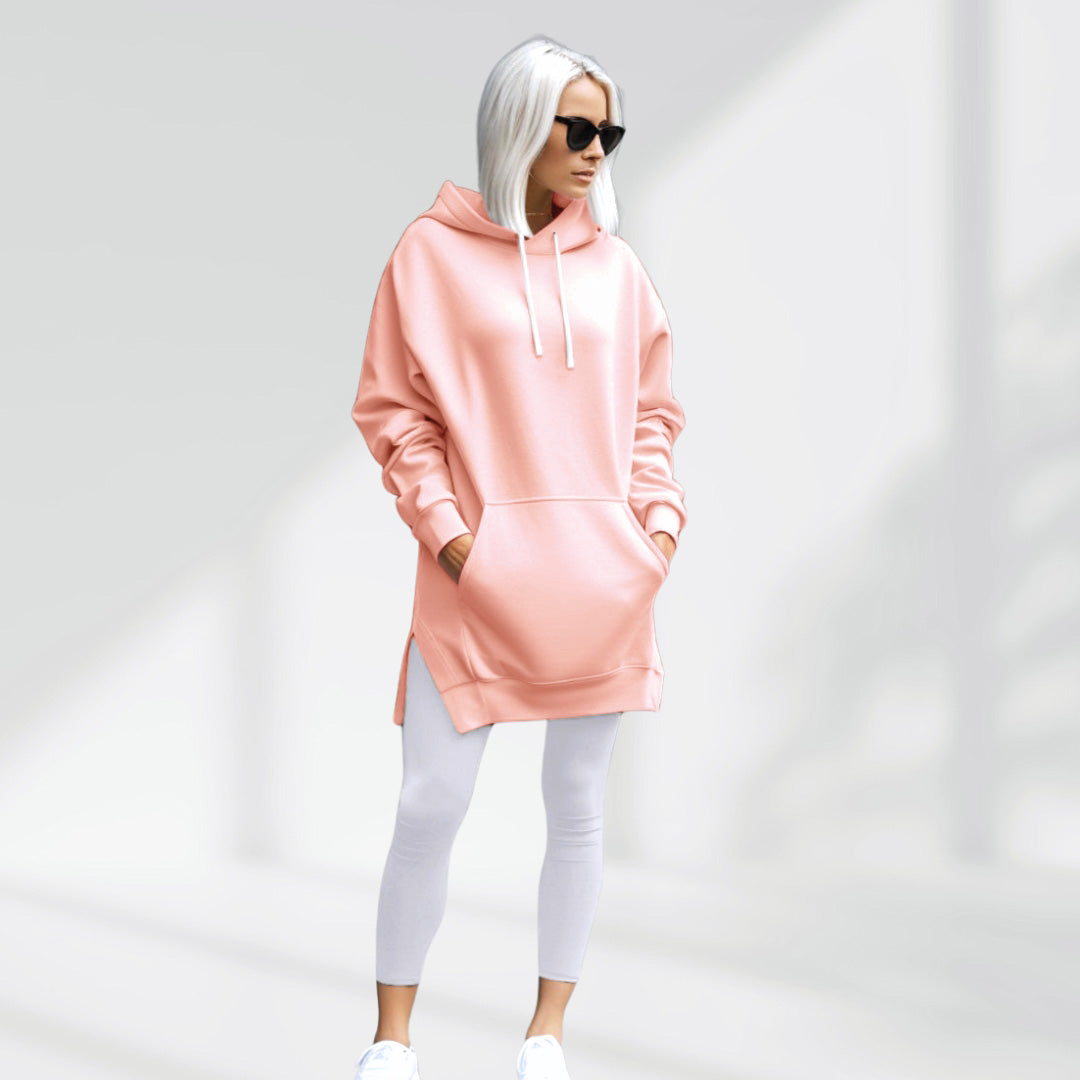 Warmy_Pink_Hoodie_Dress