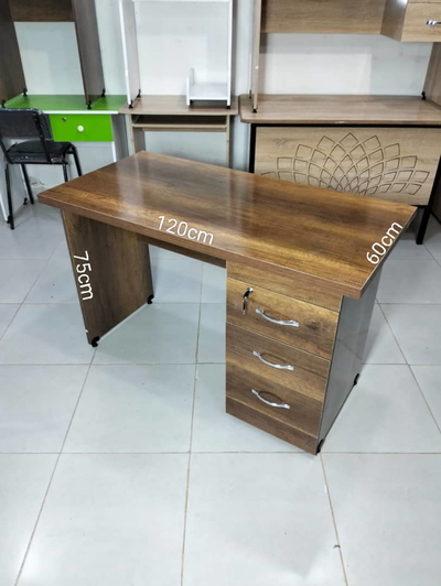 Bureau 3 Tiroir FIX 1.20m