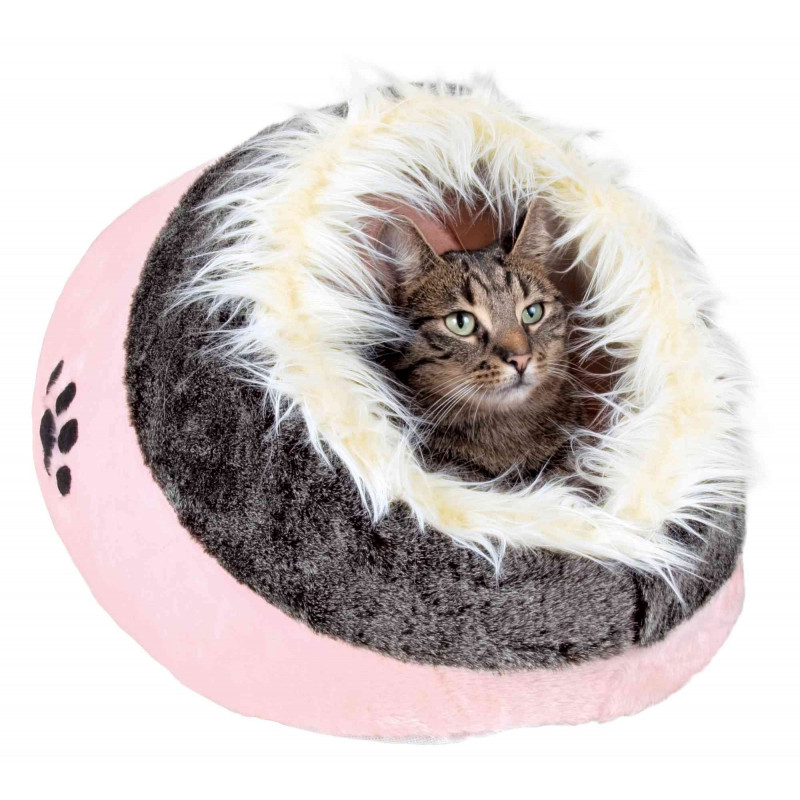 trixie-niche-chat-abri-minou-41cm-rose