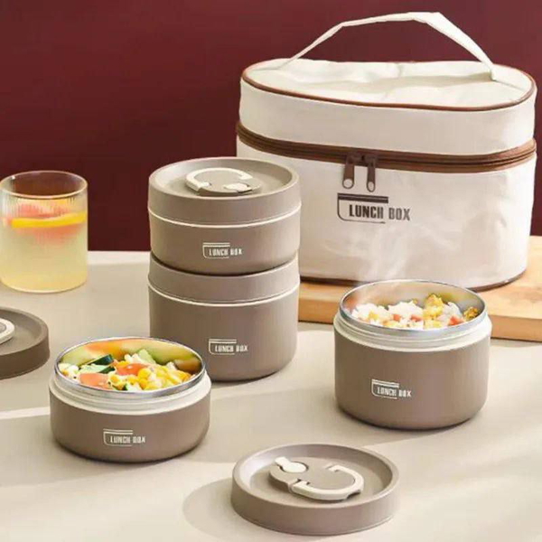 Lunch Box Inox SUS 304  حقيبة الاكل