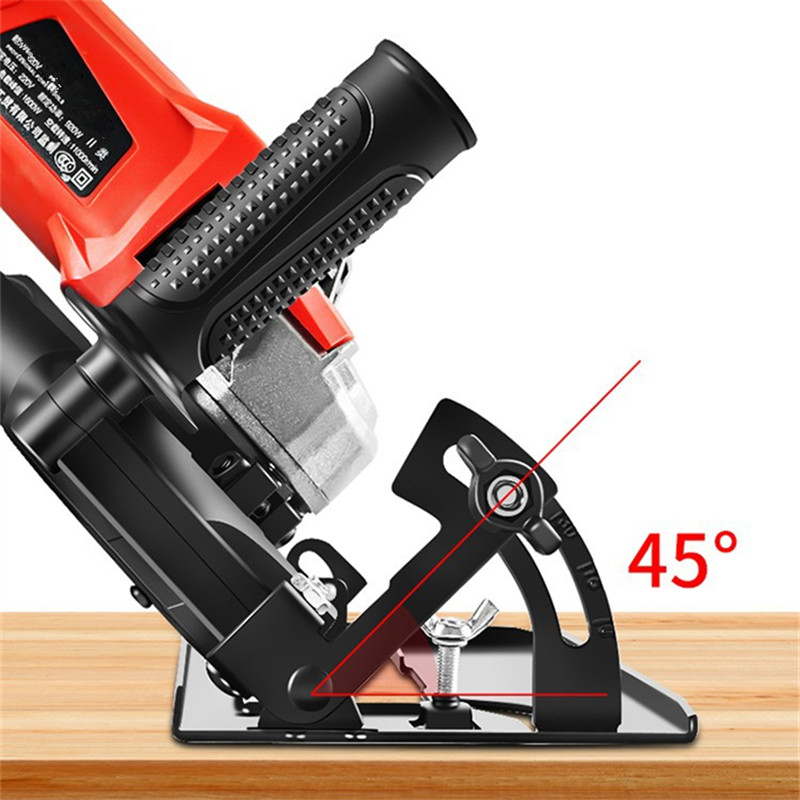 45-Angle-Grinder-Stand-Cutting-Base-Dustproof-Cover-Machine-Attachments-Holder-Adjustable-Bracket-Accessories-Hand-Tool