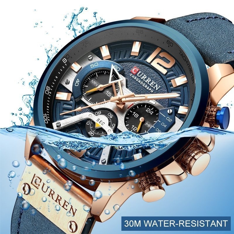 CURREN-montre-de-sport-analogique-en-cuir-pour-homme-marque-de-luxe-horloge-Quartz-style-militaire-5