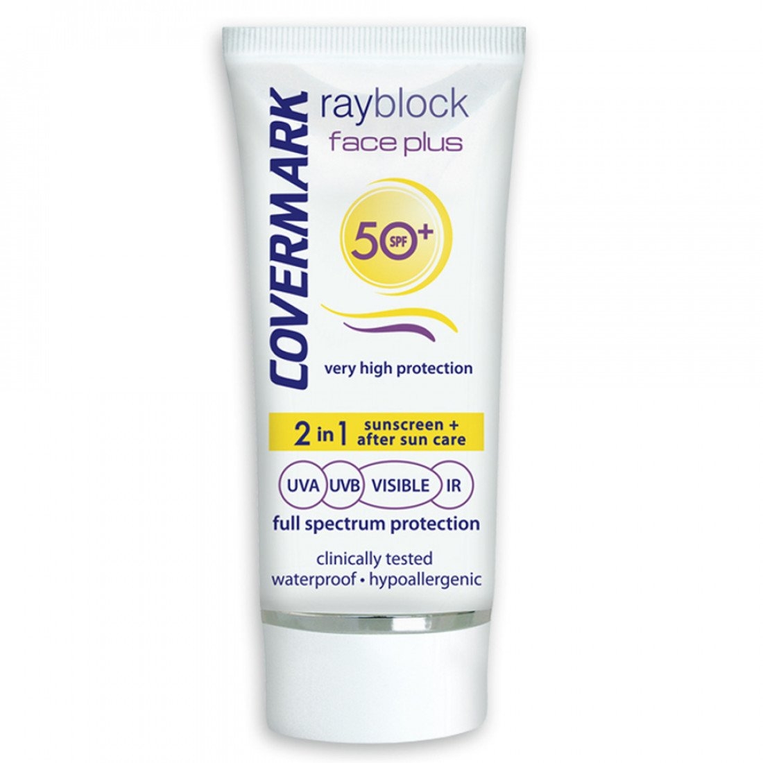 Covermark Rayblock Face Plus Visible Dry Sensitive Spf50+ 50ml Prix Maroc