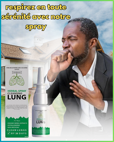 vaporisateur nettoyant pour poumons à base de plantes