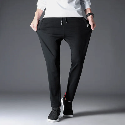 Pantalon Noir extensible à séchage rapide pour hommes