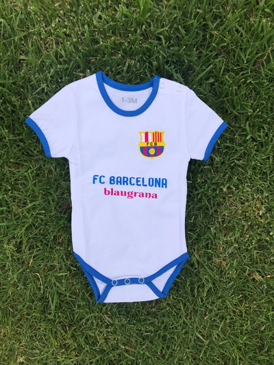 Maillot Officiel de Fc barcelona pour les bébés