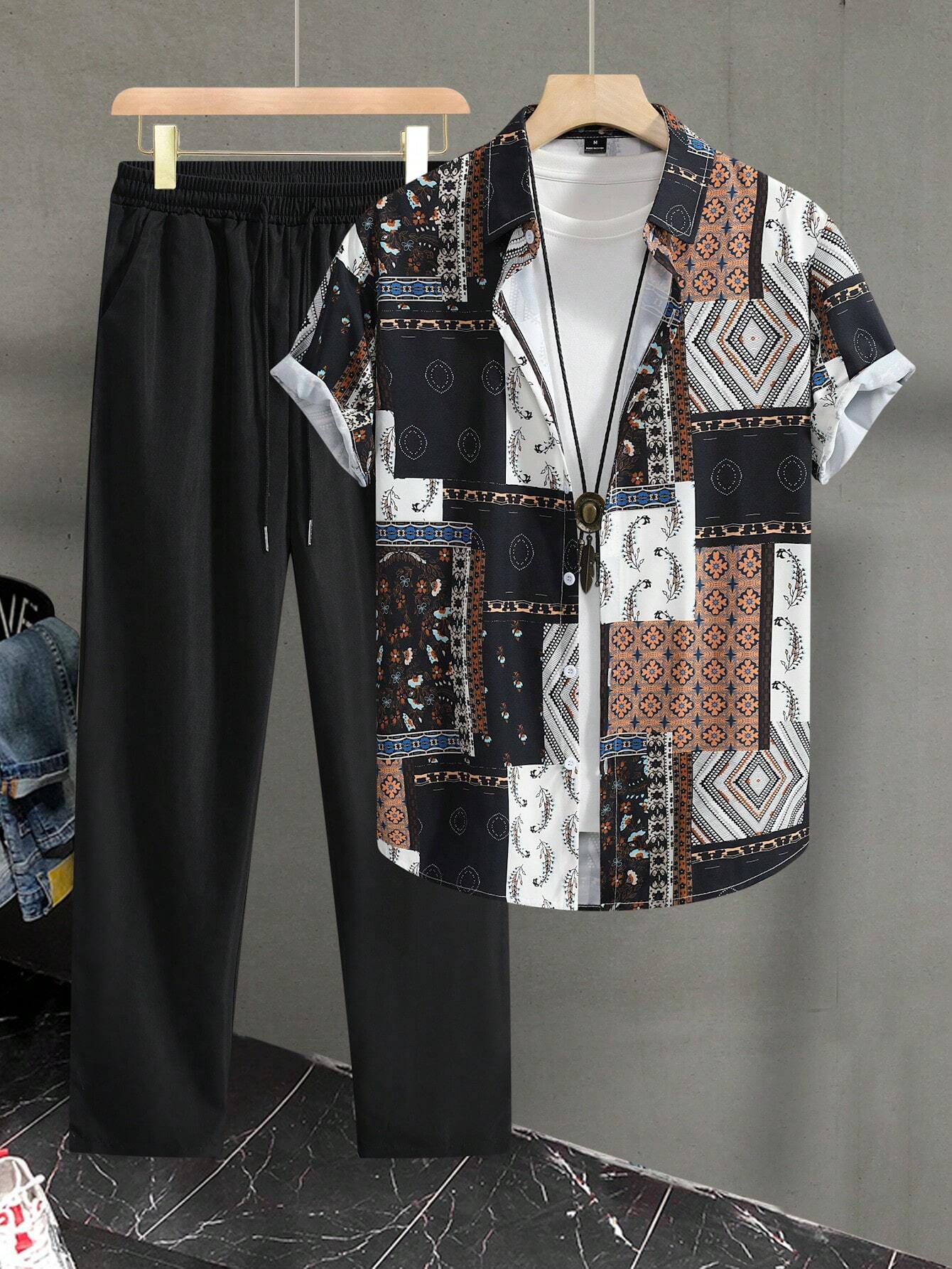 Manfinity_RSRT_Homme_Imprim_Chemise___Cordon_Pantalon_Sans_T-Shirt__SHEIN_main_0 (1)