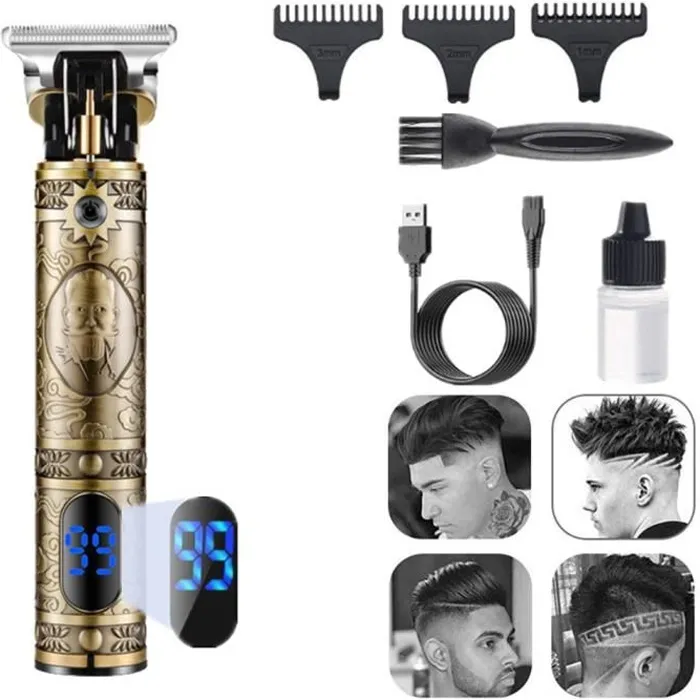 tondeuse-a-cheveux-barbe-professionnelle-chargemen