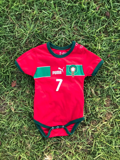 Maillot maroc Officiel pour les bébés ( ZIYECH )