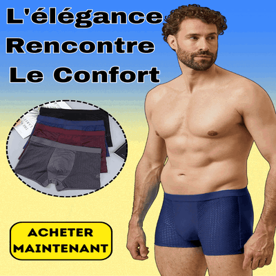 Pack de 4 Boxer respirants pour hommes