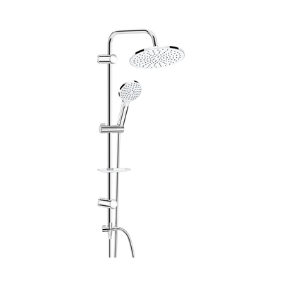 COMBINE DE DOUCHE ROND CHROME EZ-1505