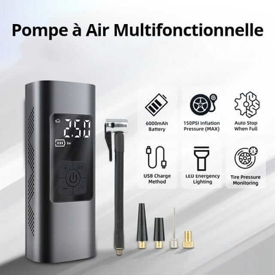 Gonfleur d'urgence portable avec compresseur d'Air