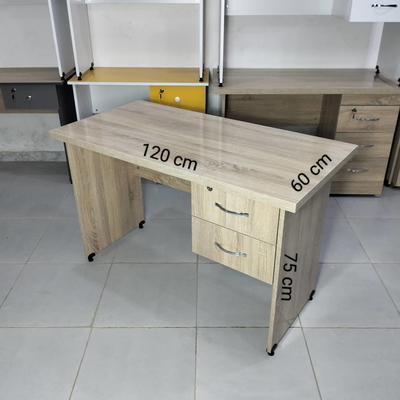 Bureau 2 Tiroir 1.20m