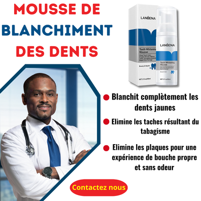 Mousse de blanchiment des dents LANBENA.. --